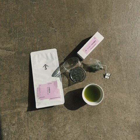 煎茶の新しい形「有機煎茶アールグレイ」