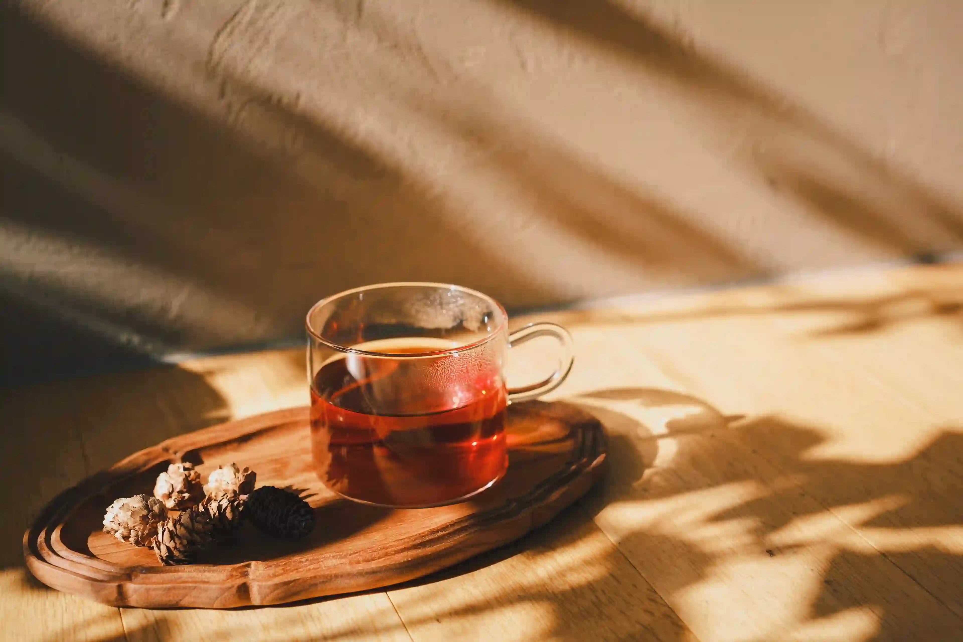 秋に楽しむ、ほうじ紅茶